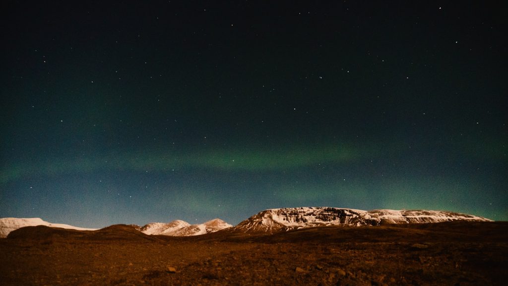 aurores boreales en Scandinavie