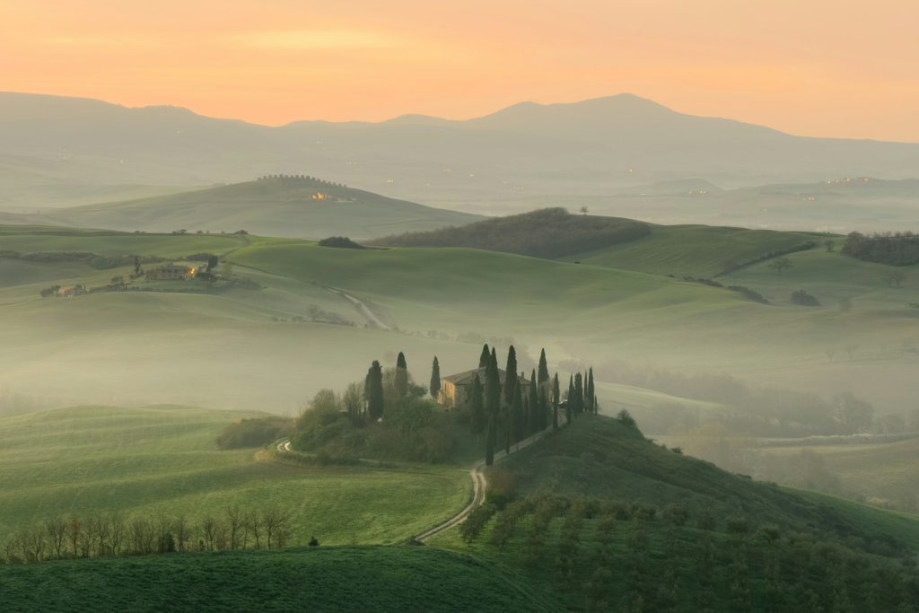 la toscane et la Sicile